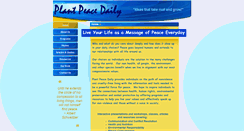 Desktop Screenshot of plantpeacedaily.org